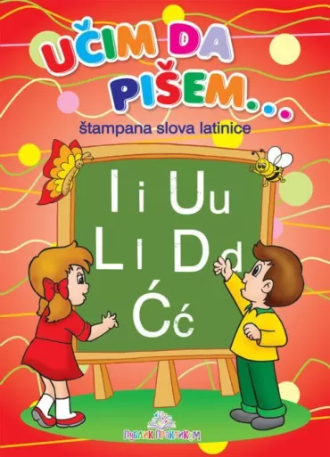 učim da pišem štampana slova latinice jasna ignjatović