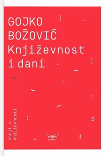 književnost i dani eseji o književnosti gojko božović
