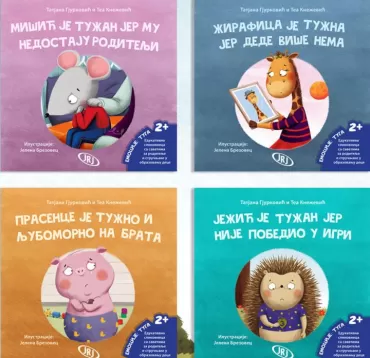 terapeutske slikovnice tuga 1 4 tatjana gjurković