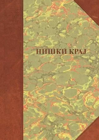 niški kraj naselja, poreklo stanovništva, običaji grupa autora