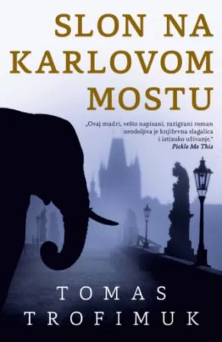 slon na karlovom mostu tomas trofimuk