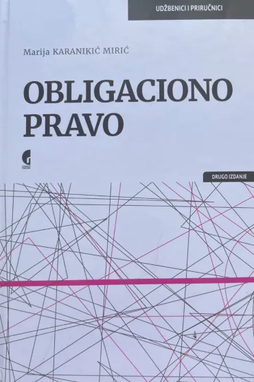 obligaciono pravo marija karanikić mirić